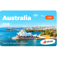 Airalo Australia 3GB Data eSIM