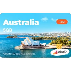 Airalo Australia 3GB Data eSIM