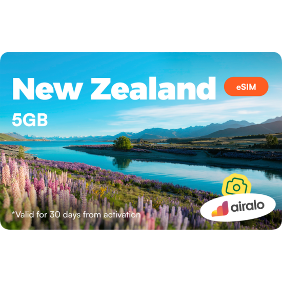 Airalo New Zealand 5GB Data eSIM