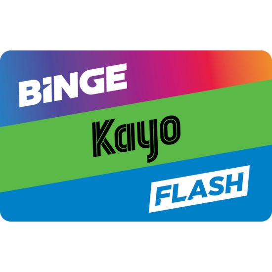 Streamotion eGift Card - $100 - Kayo, Binge & Flash