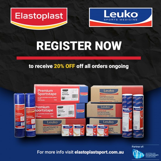 Save 20% ongoing on all products on the Elastoplast E-Shop