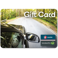Caltex Woolworths $50 Flexi E-Gift Card