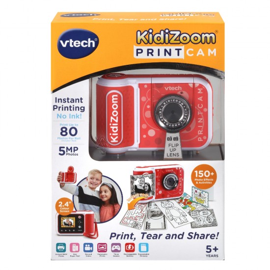 Vtech Print UpTo 280 Photos Kidizoom Printcam Paper Refill Pack Includes 5  Rolls