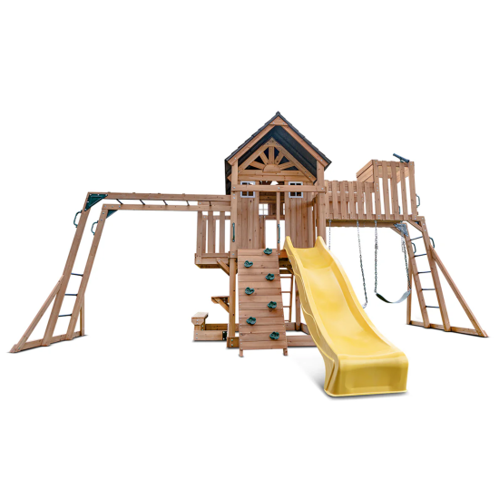 Lifespan Kids Kensington Play Centre Set with 2.2m Yellow Slide