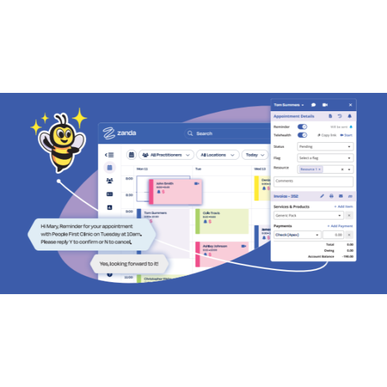 50% OFF + FREE SMS Credits with Zanda